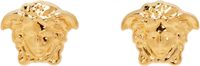 Versace Gold Medusa Stud Earrings