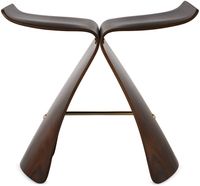 Vitra Tabouret Butterfly brun