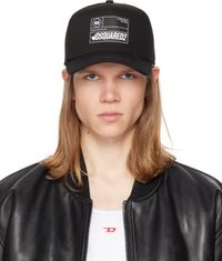 Dsquared2 Black Patch Cap