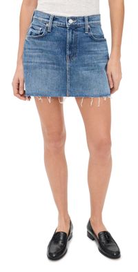 MOTHER The Ditcher Mini Fray Skirt Heads or Tails 31
