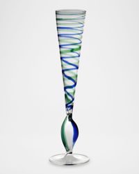 Multicolor Champagne Flute