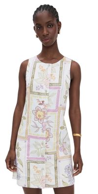 Little Lies Zoe Button Dress Print XL