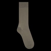 Bleuforet - Chaussettes à bords-côtes en coton - Taille 43/45 - Vert