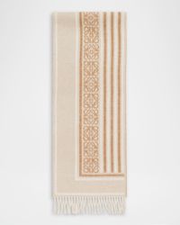 Anagram Wool and Cashmere Scarf