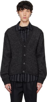OUR LEGACY Cardigan Academy noir