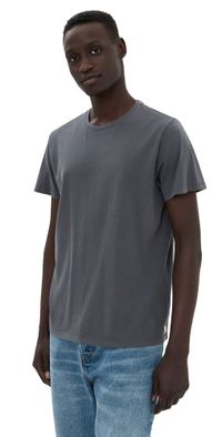 Marine Layer Signature Crew Tee Asphalt L