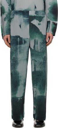 HOMME PLISSÉ ISSEY MIYAKE Gray Wind Walk Trousers
