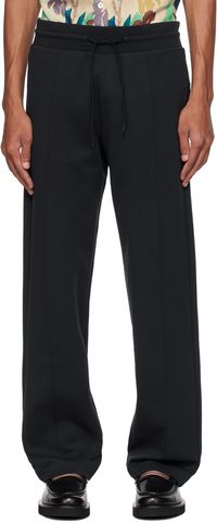 Paul Smith Navy Pinched Seam Trousers