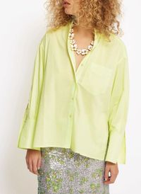 Roseanna - Chemise droite boutonnée - Taille 40 - Vert