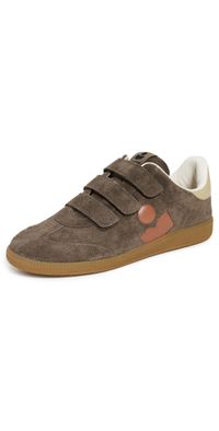 Isabel Marant Beth Sneakers Khaki/Orange 41