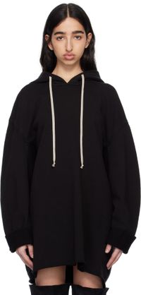 Rick Owens DRKSHDW Black Hollywood Peter Hoodie