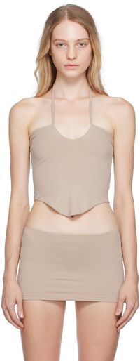 BINYA SSENSE Exclusive Taupe Camisole