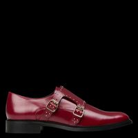Maison 123 - Derbies en cuir - Taille 41 - Rouge