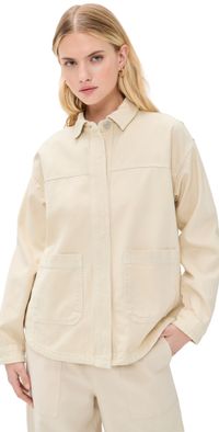 Z Supply Bay Breeze Jacket Parchment XS