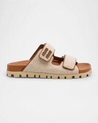 Canvas Dual-Grip Comfort Sandals