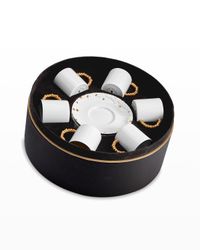 Haas Mojave Espresso Cups & Saucers (Set Of 6)