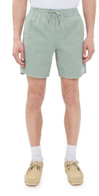 Rhythm Classic Cord Jam Shorts 7 Seafoam 32