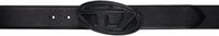 Diesel Ceinture Scratch noire à logo 1DR