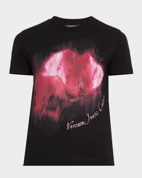 Nocturnal Floral Crewneck Tee