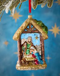 Nativity Picture Ornament