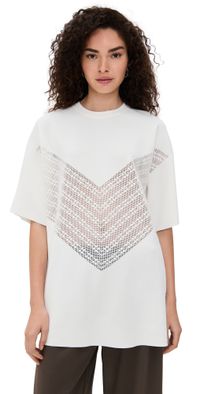A. EMERY Bea Knit T-Shirt Parchment L