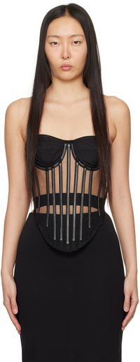 Dolce&Gabbana Black Kim Kardashian Edition Corset