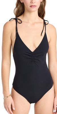 Ulla Johnson Dali Maillot Swimsuit Noir S