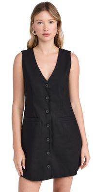 o. p.t Akiya Vest Mini Dress Black XS