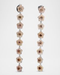 Pink Mother-of-Pearl Morganite Earrings