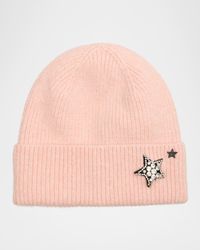 Knit Wool-Blend Beanie