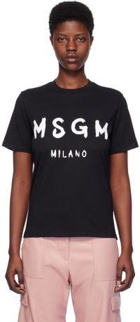 MSGM T-shirt noir