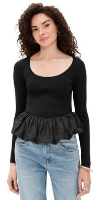 RAILS Tillie Top Black L