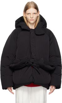 JACQUEMUS Blouson matelassé Capullo noir - Le chouchou