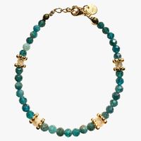 Ginandger - Bracelet apatite - Taille Unique - Bleu