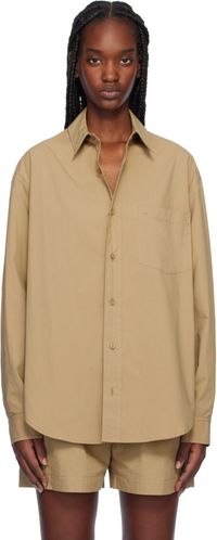 Matteau Tan Relaxed Shirt