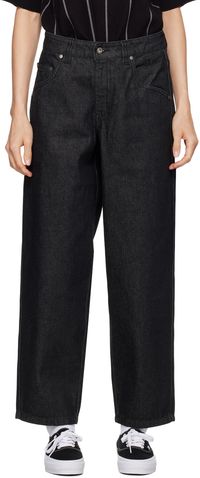 Dime Black Classic Baggy Jeans