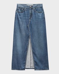 Liquid Miramar Clara Midi Skirt