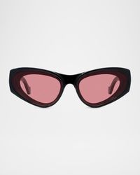 Paula's Ibiza Plastic Cat-Eye Sunglasses