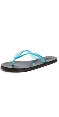 Ancient Greek Sandals Saionara Jelly Sandals Clear Blue 37