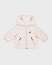 Girl's Jules Logo Patch Jacket, Size 12M-3