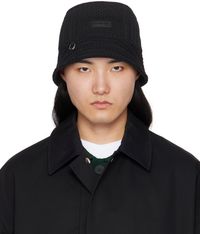 JACQUEMUS Black Les Sculptures 'Le bob Belo' Bucket Hat