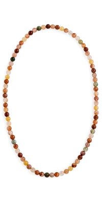 Alexa Leigh Beaded Necklace Natural One Size