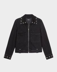 Roxbury Studded Denim Jacket