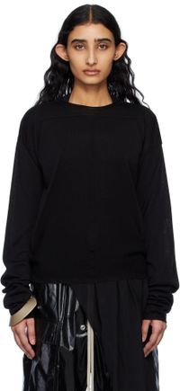 Rick Owens Black Hollywood Pull Sweater