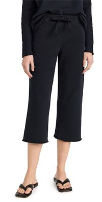 Frank & Eileen Cropped Wide Leg Sweatpants British Royal Navy M