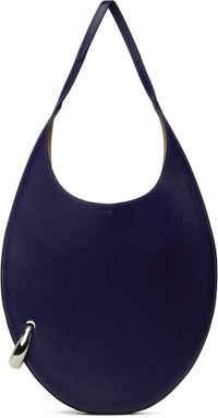 Tory Burch Navy Pierced Bag