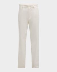 Men's Gabardine Diagonal Weave Trousers