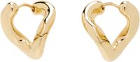Tom Wood Gold Dean Hoop Earrings