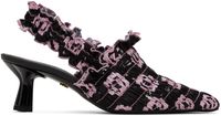 Amy Crookes Black Garden Heels