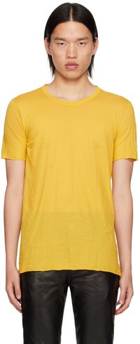 Rick Owens T-shirt jaune - Porterville